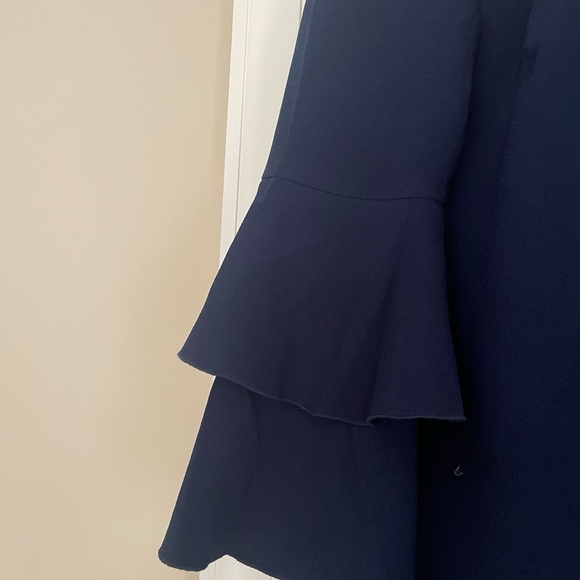 NWOT Trina Turk navy blue dress. Size 6. - Picture 5 of 5